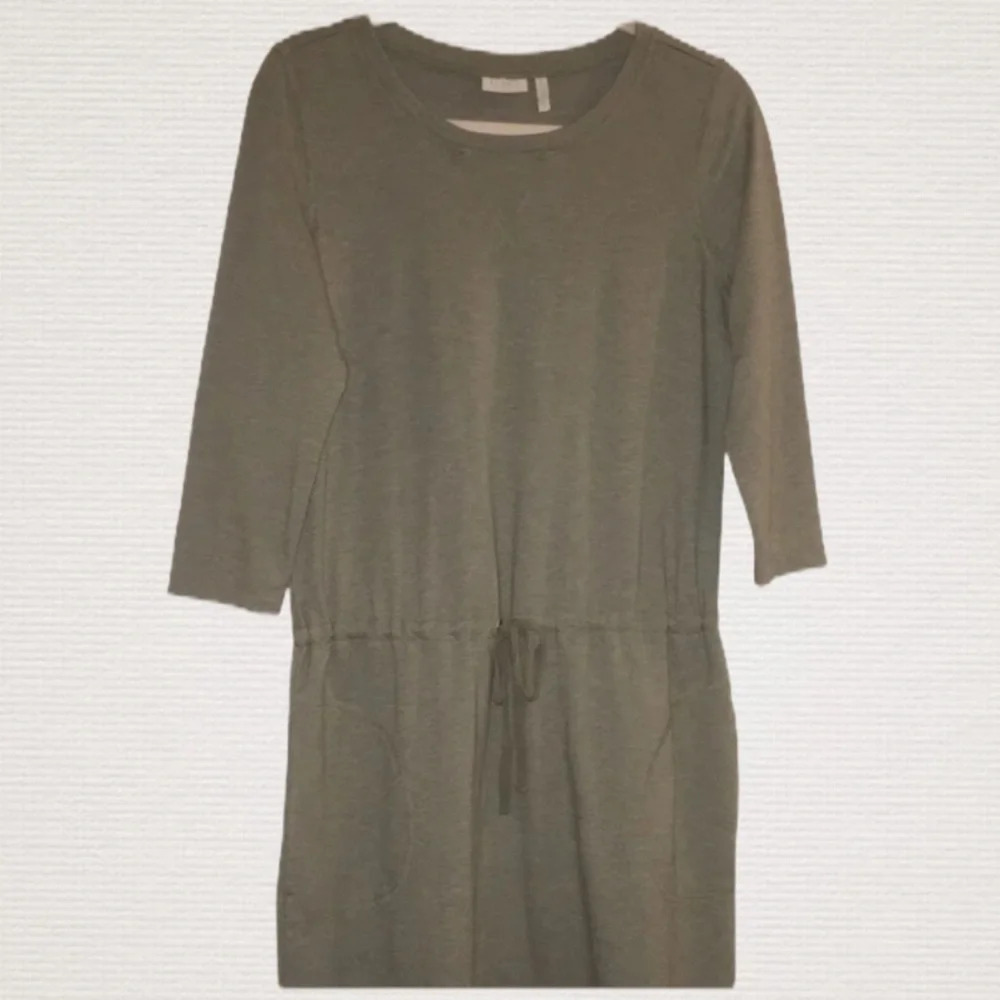 LOGO Sz S Olive Green Women’s Casual Dress